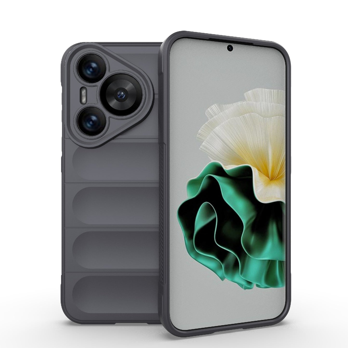 Huawei Pura 70 Magic Shield TPU + Flannel Phone Case: Durable, Non-toxic, Easy Access, Stylish Design