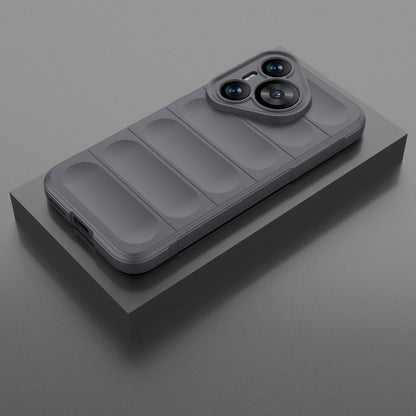 Huawei Pura 70 Magic Shield TPU + Flannel Phone Case: Durable, Non-toxic, Easy Access, Stylish Design