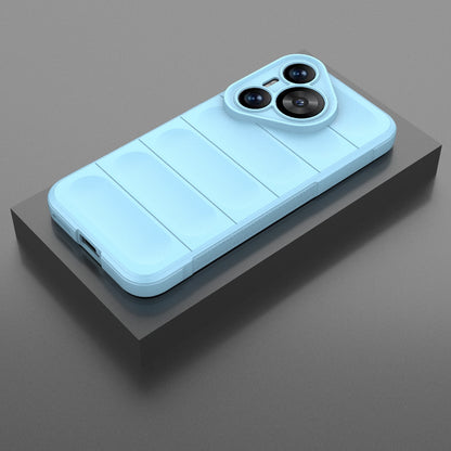 Huawei Pura 70 Magic Shield TPU + Flannel Phone Case: Durable, Non-toxic, Easy Access, Stylish Design