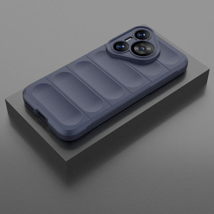 Huawei Pura 70 Magic Shield TPU + Flannel Phone Case: Durable, Non-toxic, Easy Access, Stylish Design