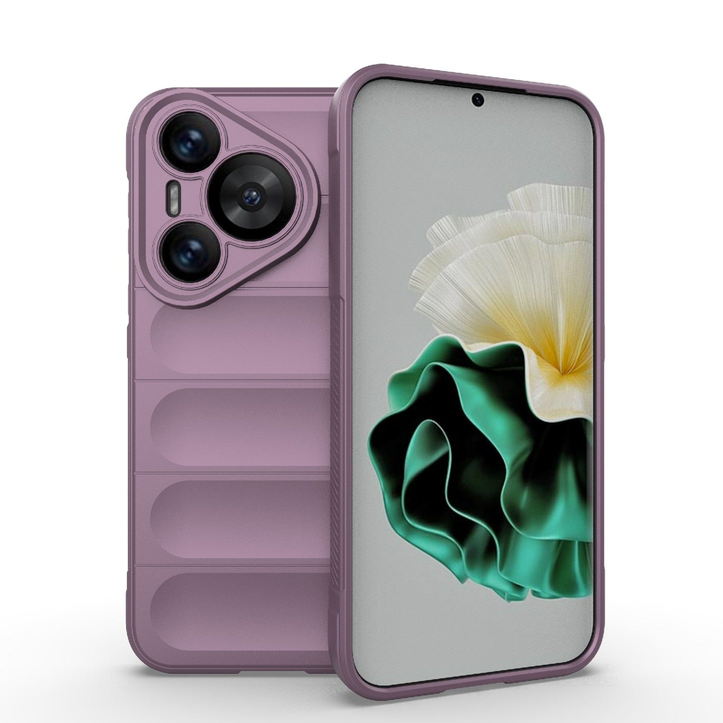 Huawei Pura 70 Magic Shield TPU + Flannel Phone Case: Durable, Non-toxic, Easy Access, Stylish Design