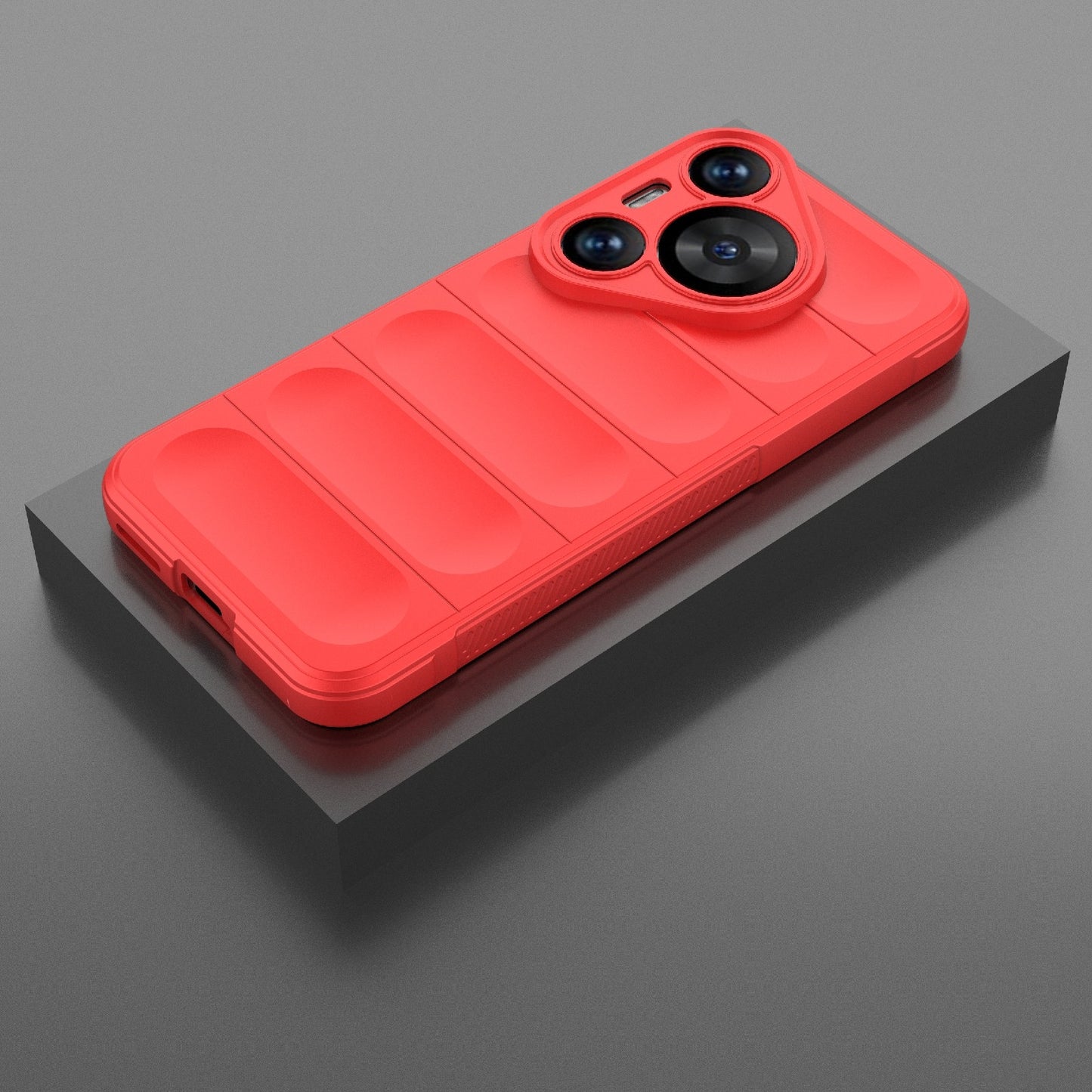 Huawei Pura 70 Pro+ Magic Shield TPU + Flannel Phone Case: Durable, Non-toxic, Easy Access, Stylish Design