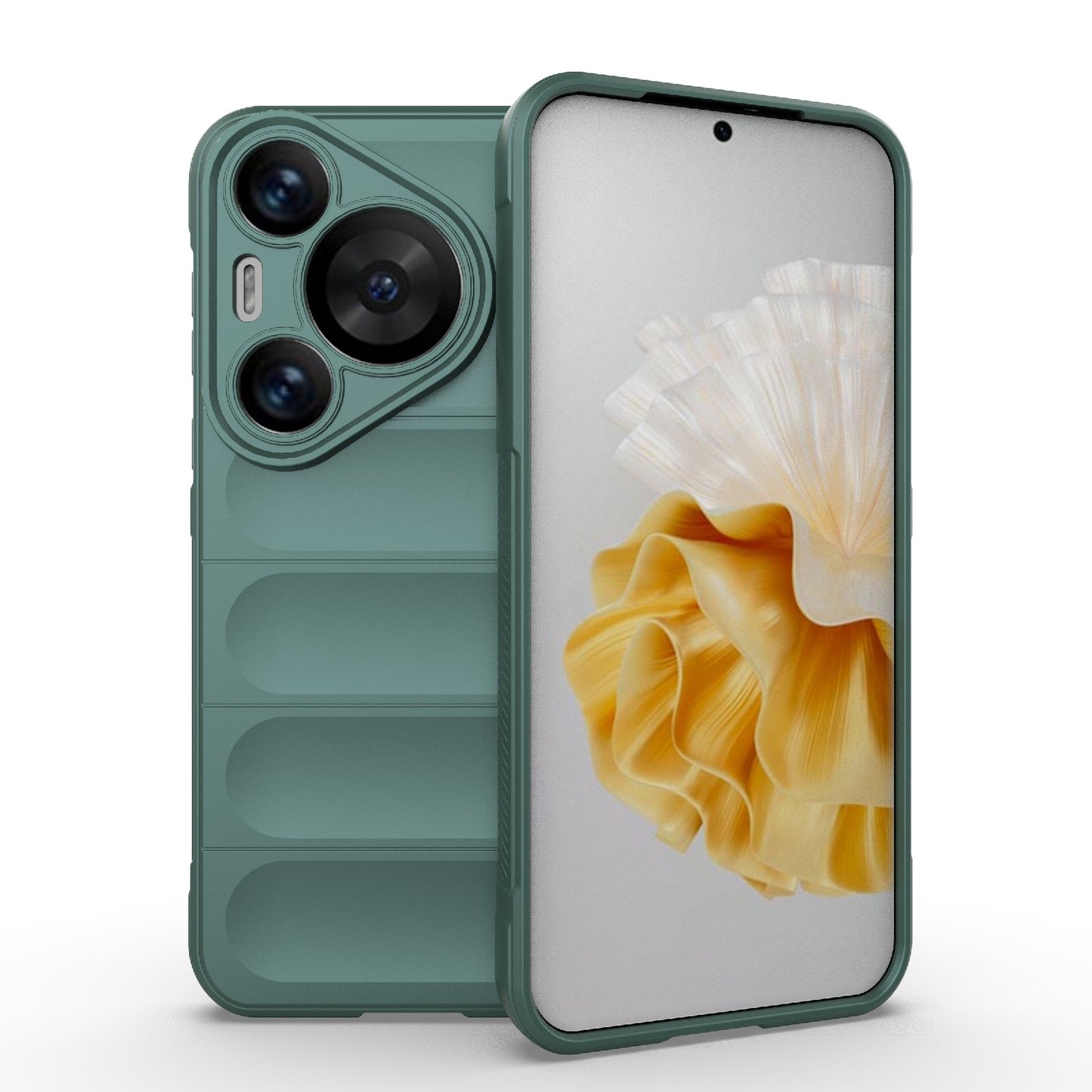 Huawei Pura 70 Pro+ Magic Shield TPU + Flannel Phone Case: Durable, Non-toxic, Easy Access, Stylish Design