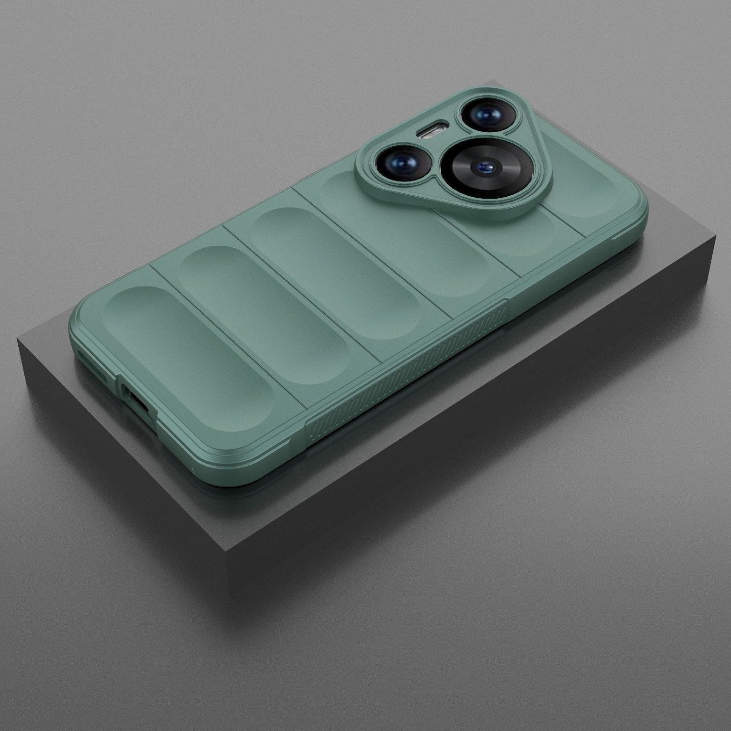 Huawei Pura 70 Pro+ Magic Shield TPU + Flannel Phone Case: Durable, Non-toxic, Easy Access, Stylish Design