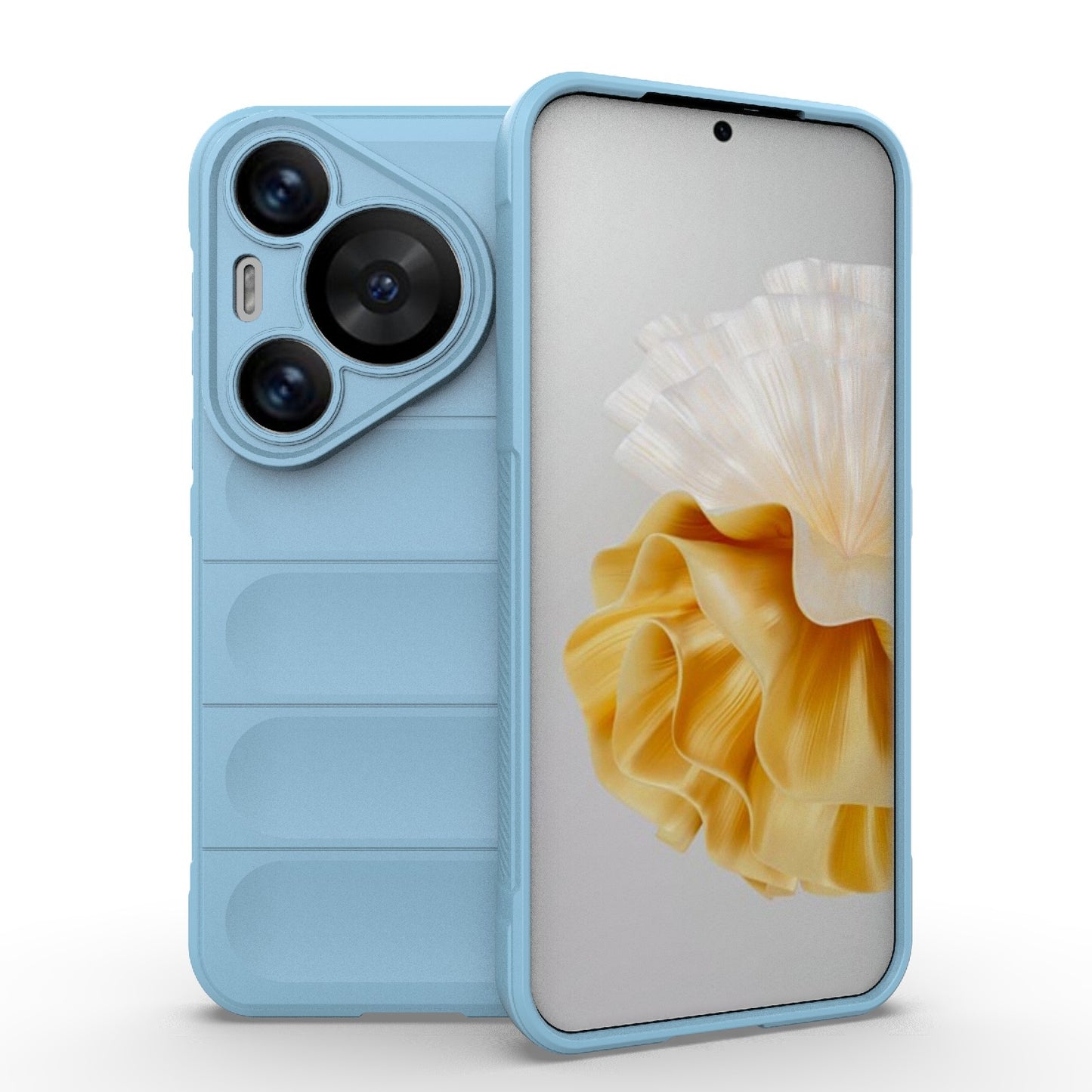 Huawei Pura 70 Pro+ Magic Shield TPU + Flannel Phone Case: Durable, Non-toxic, Easy Access, Stylish Design