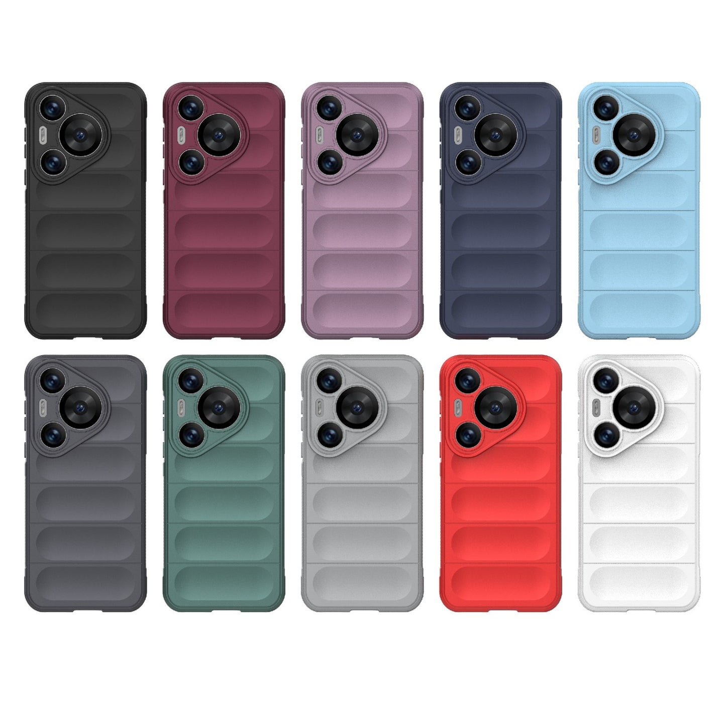 Huawei Pura 70 Pro+ Magic Shield TPU + Flannel Phone Case: Durable, Non-toxic, Easy Access, Stylish Design