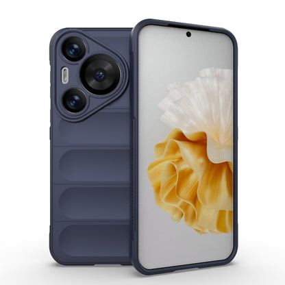 Huawei Pura 70 Pro+ Magic Shield TPU + Flannel Phone Case: Durable, Non-toxic, Easy Access, Stylish Design