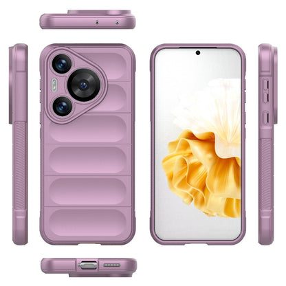 Huawei Pura 70 Pro+ Magic Shield TPU + Flannel Phone Case: Durable, Non-toxic, Easy Access, Stylish Design