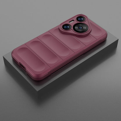 Huawei Pura 70 Pro+ Magic Shield TPU + Flannel Phone Case: Durable, Non-toxic, Easy Access, Stylish Design