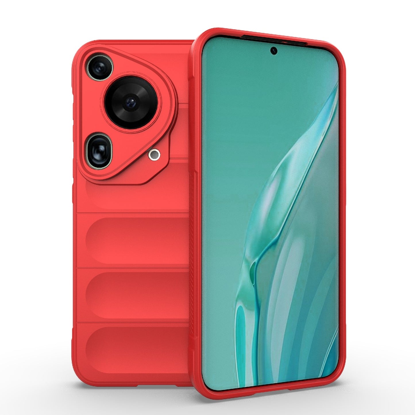 Huawei Pura 70 Ultra Magic Shield TPU + Flannel Phone Case: Durable, Non-toxic, Easy Access, Stylish Design