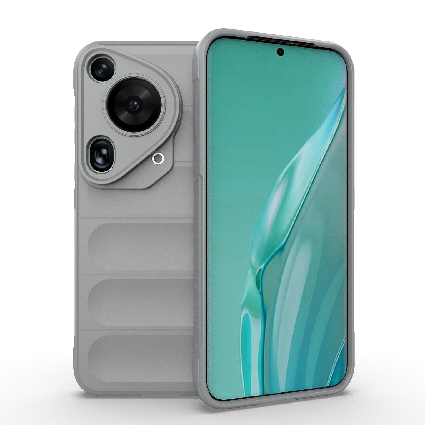 Huawei Pura 70 Ultra Magic Shield TPU + Flannel Phone Case: Durable, Non-toxic, Easy Access, Stylish Design