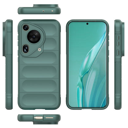 Huawei Pura 70 Ultra Magic Shield TPU + Flannel Phone Case: Durable, Non-toxic, Easy Access, Stylish Design