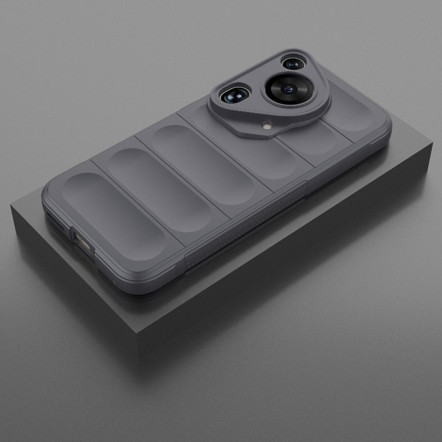 Huawei Pura 70 Ultra Magic Shield TPU + Flannel Phone Case: Durable, Non-toxic, Easy Access, Stylish Design