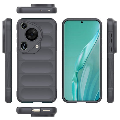 Huawei Pura 70 Ultra Magic Shield TPU + Flannel Phone Case: Durable, Non-toxic, Easy Access, Stylish Design