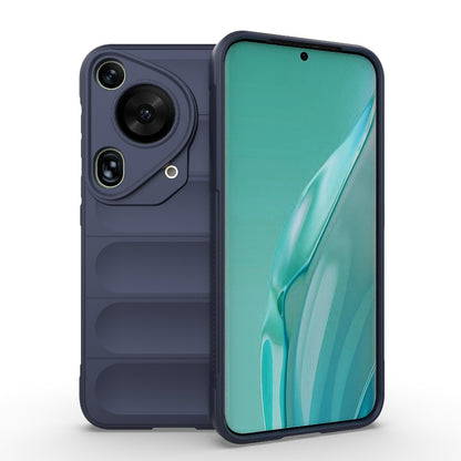 Huawei Pura 70 Ultra Magic Shield TPU + Flannel Phone Case: Durable, Non-toxic, Easy Access, Stylish Design