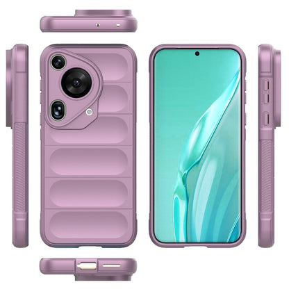 Huawei Pura 70 Ultra Magic Shield TPU + Flannel Phone Case: Durable, Non-toxic, Easy Access, Stylish Design
