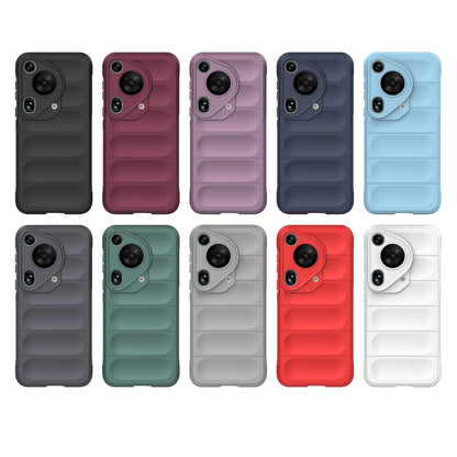 Huawei Pura 70 Ultra Magic Shield TPU + Flannel Phone Case: Durable, Non-toxic, Easy Access, Stylish Design