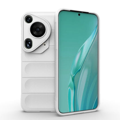 Huawei Pura 70 Ultra Magic Shield TPU + Flannel Phone Case: Durable, Non-toxic, Easy Access, Stylish Design