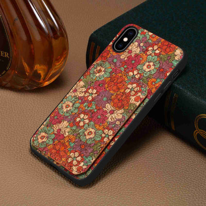 iPhone 11 Pro Max Dual Card Slot Holder Phone Case – Patterned Design, Scratch & Dirt Protection, Convenient Holder