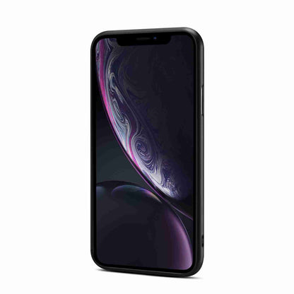iPhone XR Dual Card Slot Holder Phone Case – Patterned Design, Scratch & Dirt Protection, Convenient Holder