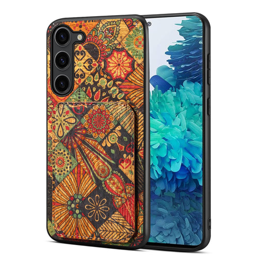 Samsung Galaxy S20 FE Dual Card Slot Holder Phone Case – Patterned Design, Scratch & Dirt Protection, Convenient Holder