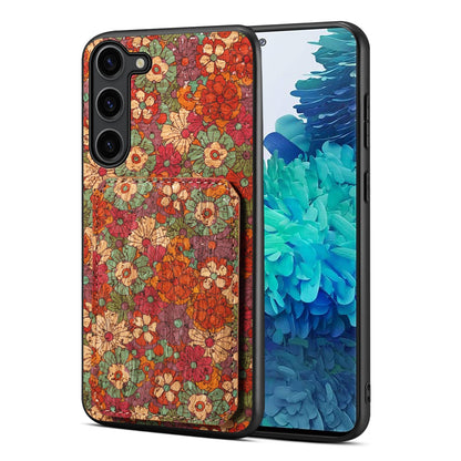 Samsung Galaxy S20 FE Dual Card Slot Holder Phone Case – Patterned Design, Scratch & Dirt Protection, Convenient Holder