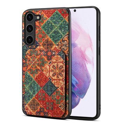 Samsung Galaxy S21 5G Dual Card Slot Holder Phone Case – Patterned Design, Scratch & Dirt Protection, Convenient Holder