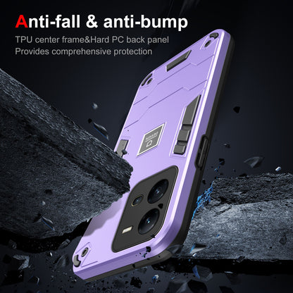 vivo V25 5G 2 in 1 Shockproof, Lightweight Phone Case with TPU+PC Material, Fashionable Design, and Precise Cut-outs