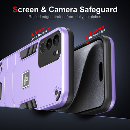 vivo V29 5G 2 in 1 Shockproof, Lightweight Phone Case with TPU+PC Material, Fashionable Design, and Precise Cut-outs