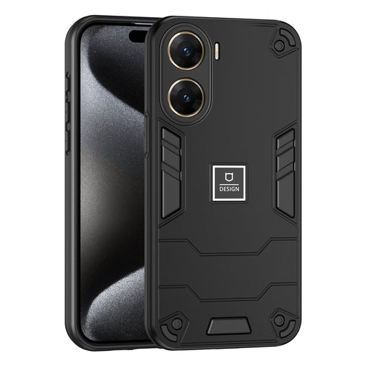 vivo V29e 2 in 1 Shockproof, Lightweight Phone Case with TPU+PC Material, Fashionable Design, and Precise Cut-outs