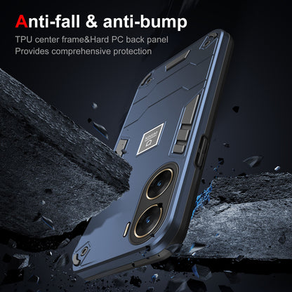 vivo V29e 2 in 1 Shockproof, Lightweight Phone Case with TPU+PC Material, Fashionable Design, and Precise Cut-outs