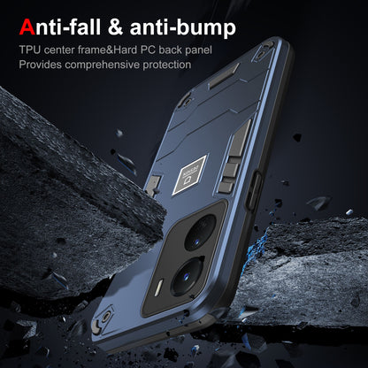 vivo Y16 2 in 1 Shockproof, Lightweight Phone Case with TPU+PC Material, Fashionable Design, and Precise Cut-outs
