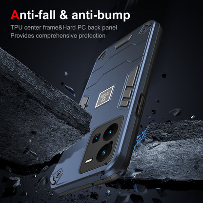 vivo Y35 2 in 1 Shockproof, Lightweight Phone Case with TPU+PC Material, Fashionable Design, and Precise Cut-outs