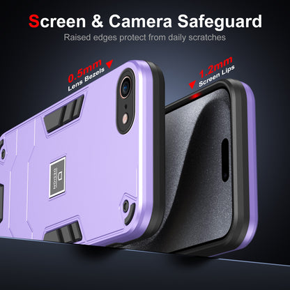 iPhone SE 2022 2 in 1 Shockproof, Lightweight Phone Case with TPU+PC Material, Fashionable Design, and Precise Cut-outs