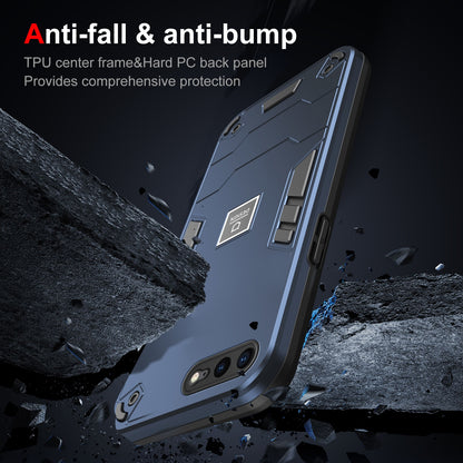 iPhone 8 Plus 2 in 1 Shockproof, Lightweight Phone Case with TPU+PC Material, Fashionable Design, and Precise Cut-outs