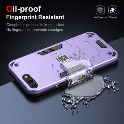 iPhone 8 Plus 2 in 1 Shockproof, Lightweight Phone Case with TPU+PC Material, Fashionable Design, and Precise Cut-outs