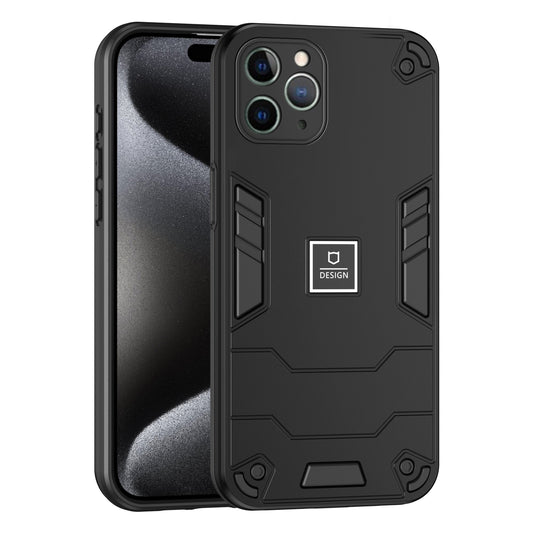 iPhone 11 Pro 2 in 1 Shockproof, Lightweight Phone Case with TPU+PC Material, Fashionable Design, and Precise Cut-outs