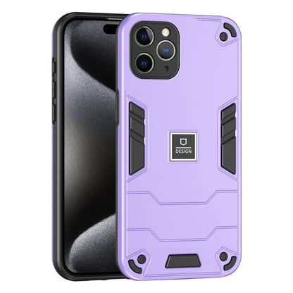 iPhone 11 Pro 2 in 1 Shockproof, Lightweight Phone Case with TPU+PC Material, Fashionable Design, and Precise Cut-outs