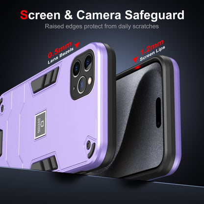 iPhone 11 Pro Max 2 in 1 Shockproof, Lightweight Phone Case with TPU+PC Material, Fashionable Design, and Precise Cut-outs