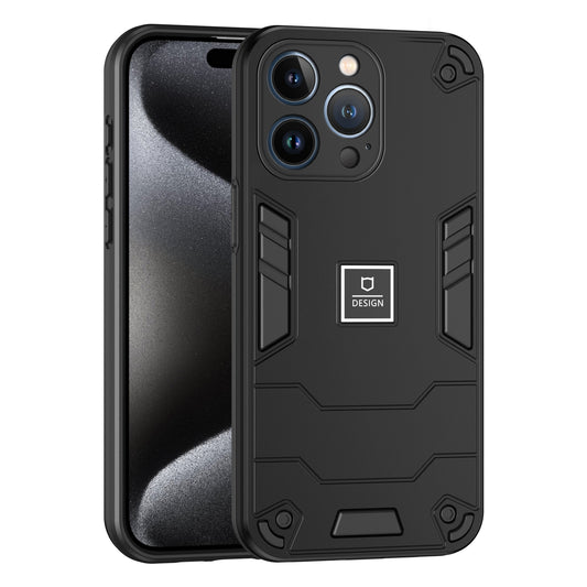 iPhone 13 Pro 2 in 1 Shockproof, Lightweight Phone Case with TPU+PC Material, Fashionable Design, and Precise Cut-outs
