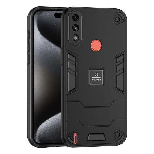 Motorola Moto E7 Power 2 in 1 Shockproof, Lightweight Phone Case with TPU+PC Material, Fashionable Design, and Precise Cut-outs