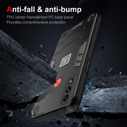 Motorola Moto E7 Power 2 in 1 Shockproof, Lightweight Phone Case with TPU+PC Material, Fashionable Design, and Precise Cut-outs
