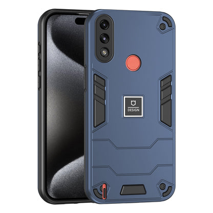 Motorola Moto E7 Power 2 in 1 Shockproof, Lightweight Phone Case with TPU+PC Material, Fashionable Design, and Precise Cut-outs