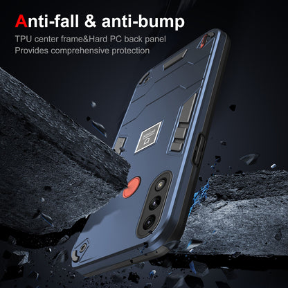 Motorola Moto E7 Power 2 in 1 Shockproof, Lightweight Phone Case with TPU+PC Material, Fashionable Design, and Precise Cut-outs