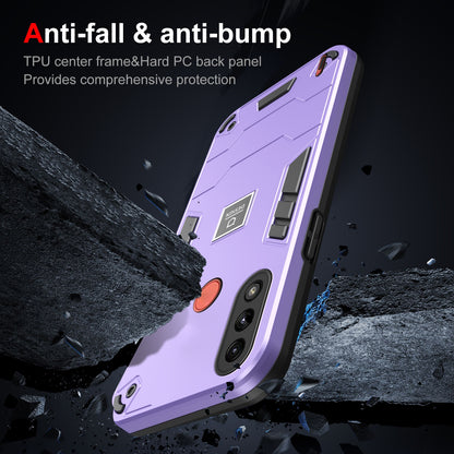 Motorola Moto E7 Power 2 in 1 Shockproof, Lightweight Phone Case with TPU+PC Material, Fashionable Design, and Precise Cut-outs