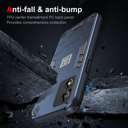 Motorola Moto E13 2 in 1 Shockproof, Lightweight Phone Case with TPU+PC Material, Fashionable Design, and Precise Cut-outs