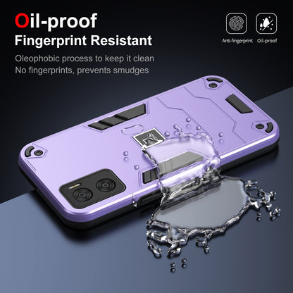 Motorola Moto E22 2 in 1 Shockproof, Lightweight Phone Case with TPU+PC Material, Fashionable Design, and Precise Cut-outs