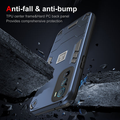 Motorola Edge 30 2 in 1 Shockproof, Lightweight Phone Case with TPU+PC Material, Fashionable Design, and Precise Cut-outs