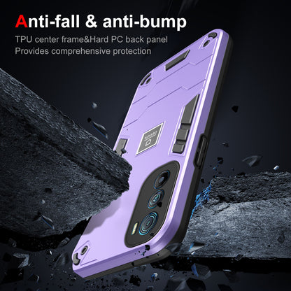 Motorola Edge 30 2 in 1 Shockproof, Lightweight Phone Case with TPU+PC Material, Fashionable Design, and Precise Cut-outs