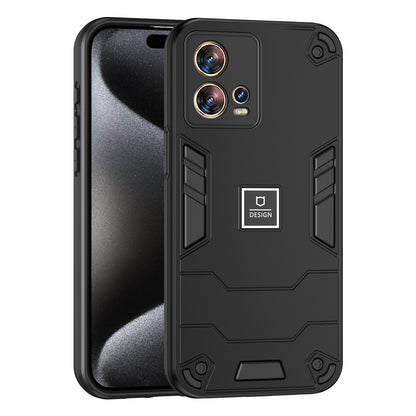 Motorola Edge 30 Fusion 2 in 1 Shockproof, Lightweight Phone Case with TPU+PC Material, Fashionable Design, and Precise Cut-outs